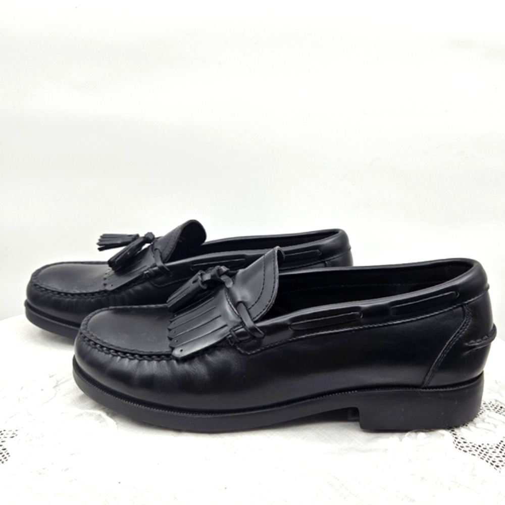 Rockport Black Leather Loafers